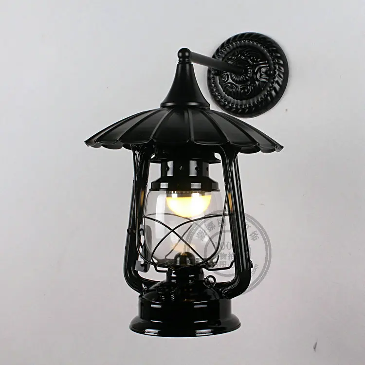 

Continental retro creative aisle wall waterproof outdoor outdoor courtyard lamp wall lamp bathroom balcony lamp lantern FG239