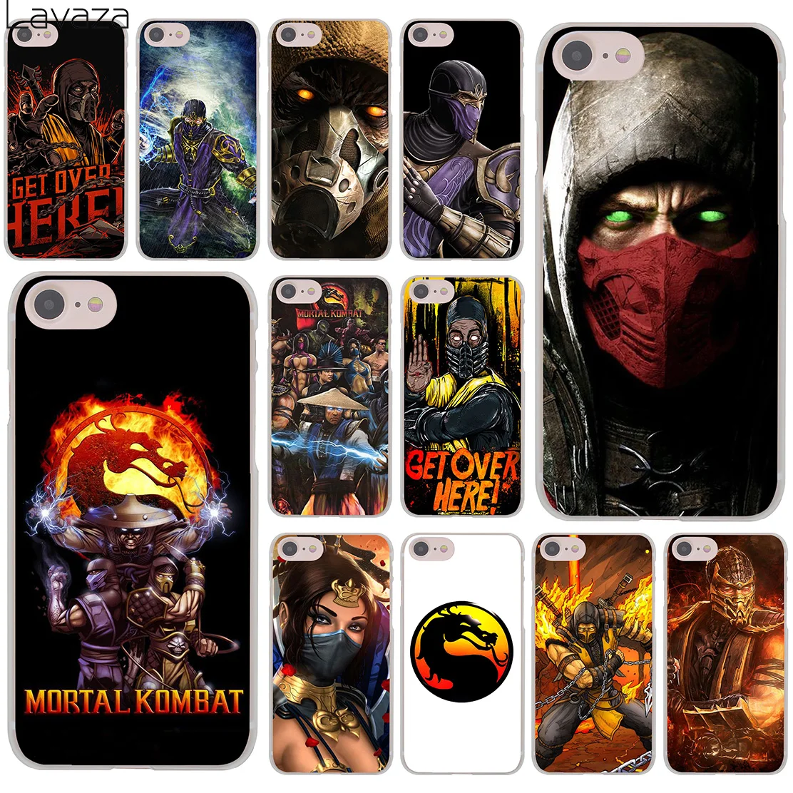 

Lavaza Mortal Kombat Hard Phone Cover Case for iPhone XR X 11 Pro XS Max 8 7 6 6S 5 5S SE 4S 4 10