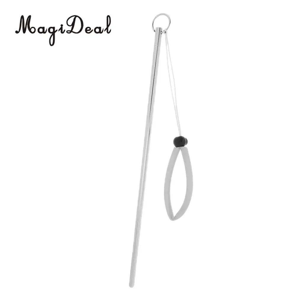 MagiDeal 2Pcs 34cm/13.4'' Aluminium Alloy Lobster Tickle Stick Pointer Rod w/ Lanyard Water Sports Scuba Diving Accessories