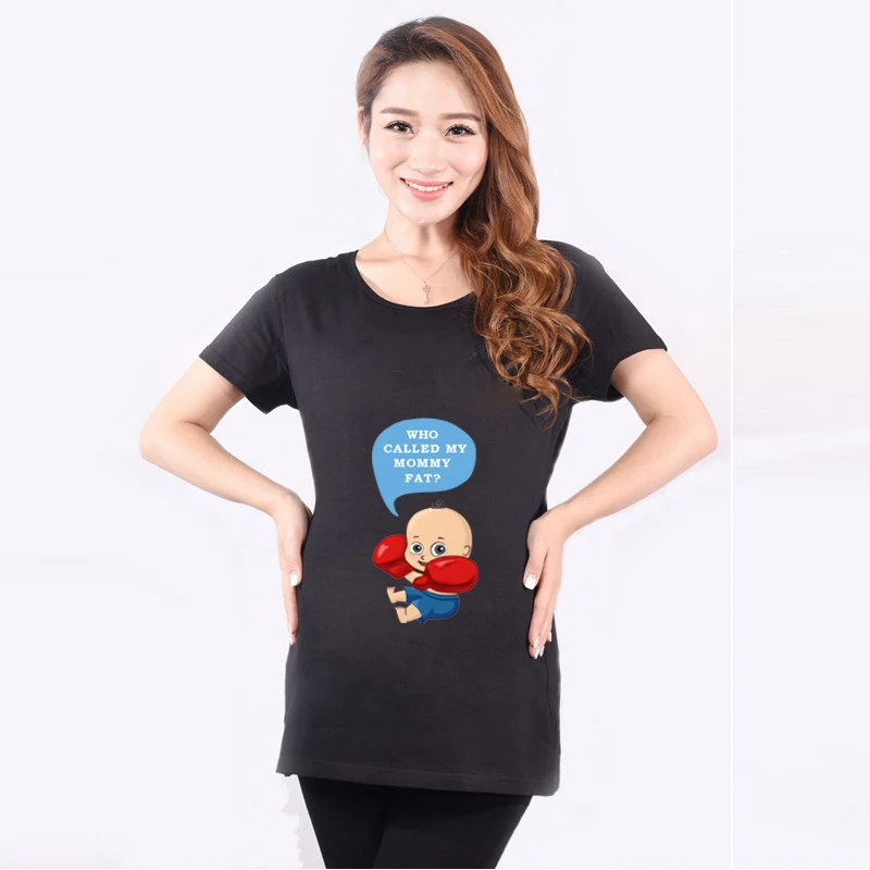 HOT Sale Summer Funny Pregnancy T Shirts For Pregnant