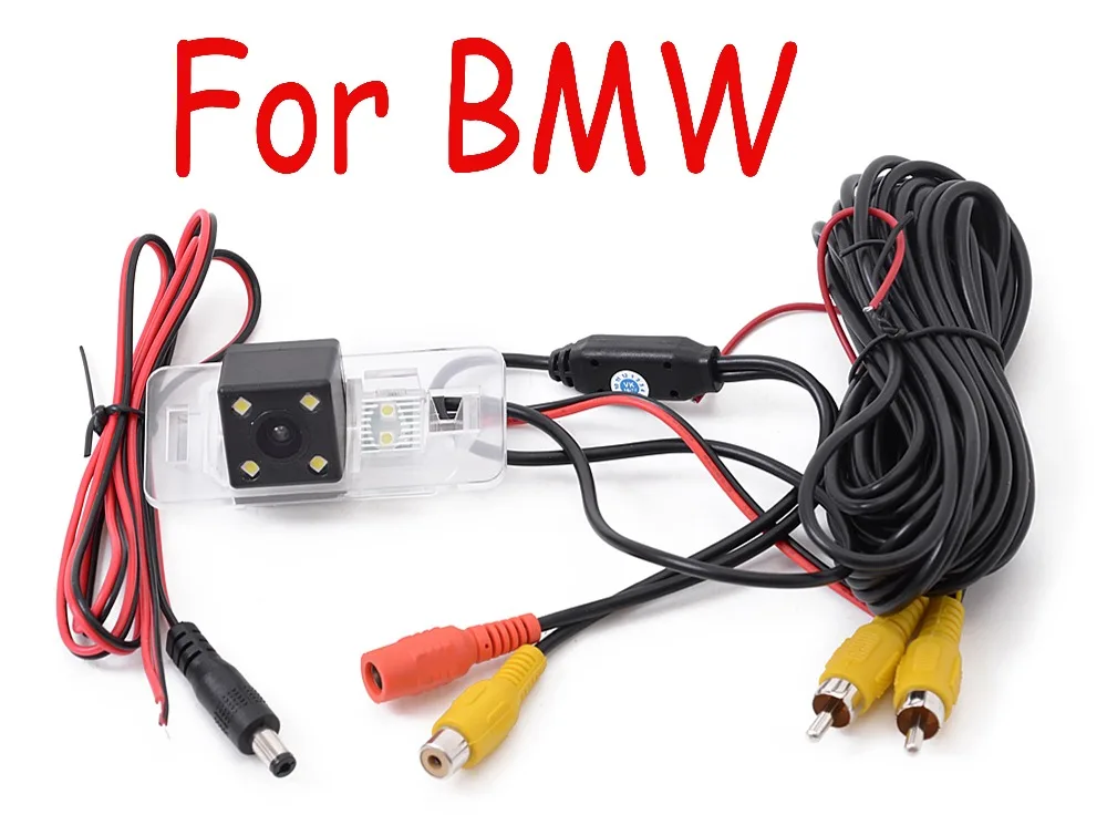 Цветная CCD Автомобильная камера заднего вида для BMW E46 E39 E90 E91 E92