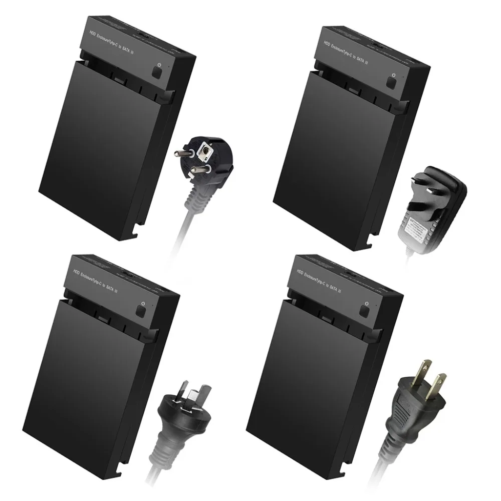 Корпус для жесткого диска USB3.0 к SATA3.0 двойной высокоскоростной 2 5 &quot3 5&quot SSD SATA