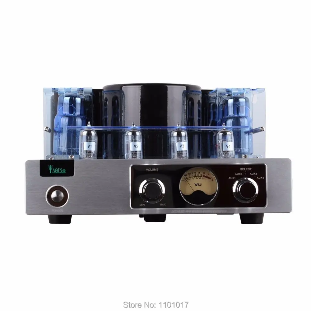 Luxury YAQIN MC-13S 6CA7T Push-Pull Tube Amplifier HIFI EXQUIS Lamp Integrated Amp image 4
