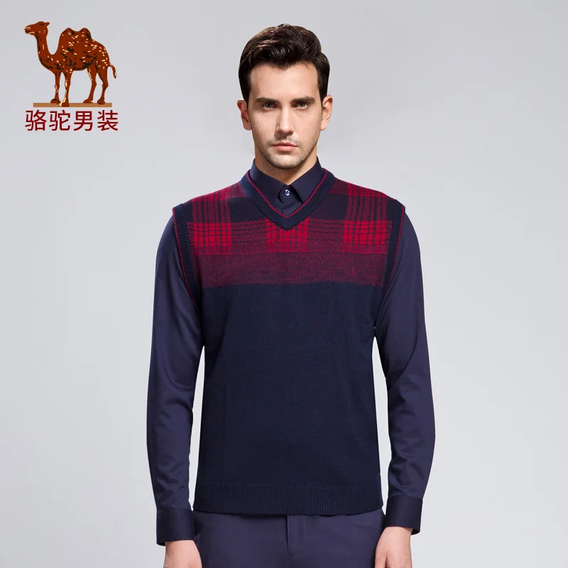 Online Buy Wholesale plaid sweater vest from China plaid