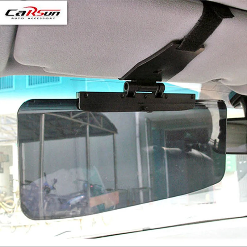 New-Car-Accessories-Car-Windshield-Sun-shade-Goggles-Auto-Retractable-Side-Sunscreen-Shade-Car-SunVisor-Black