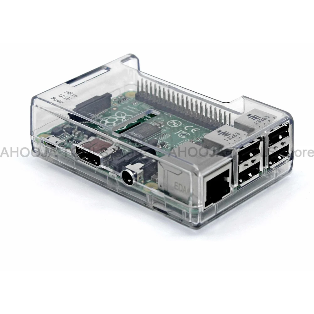 Пластиковый защитный чехол корпус Корпус для 3B/2B + Raspberry Pi 2/B + литья под давлением оболочка коробки