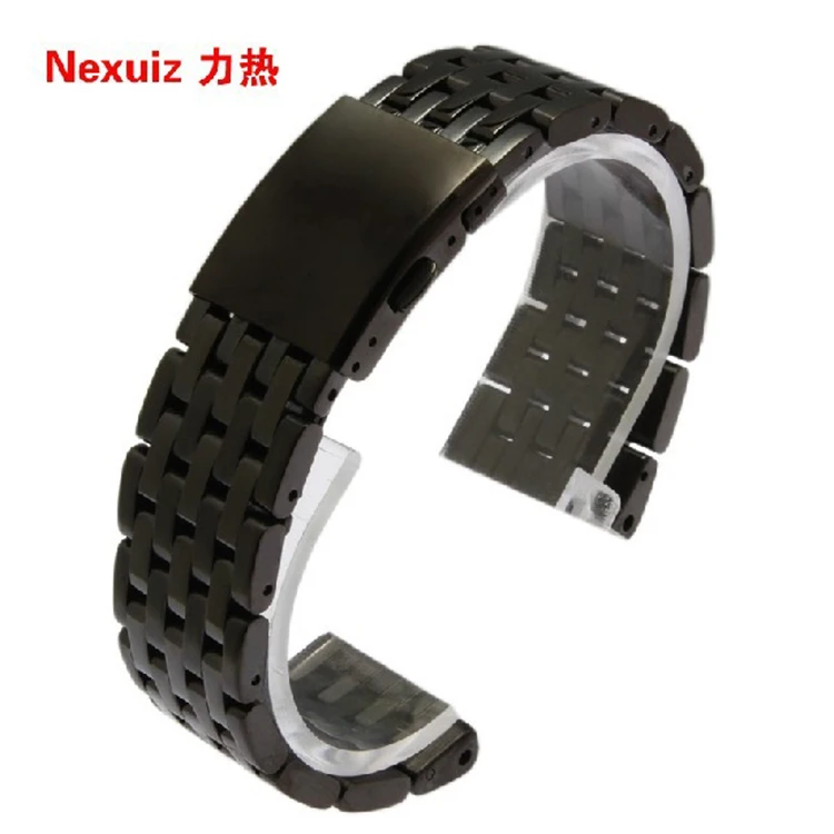 Ремешок для часов из нержавеющей стали черный 24 мм 28 30 мм|watchband 24mm|watch band strapwrist watch