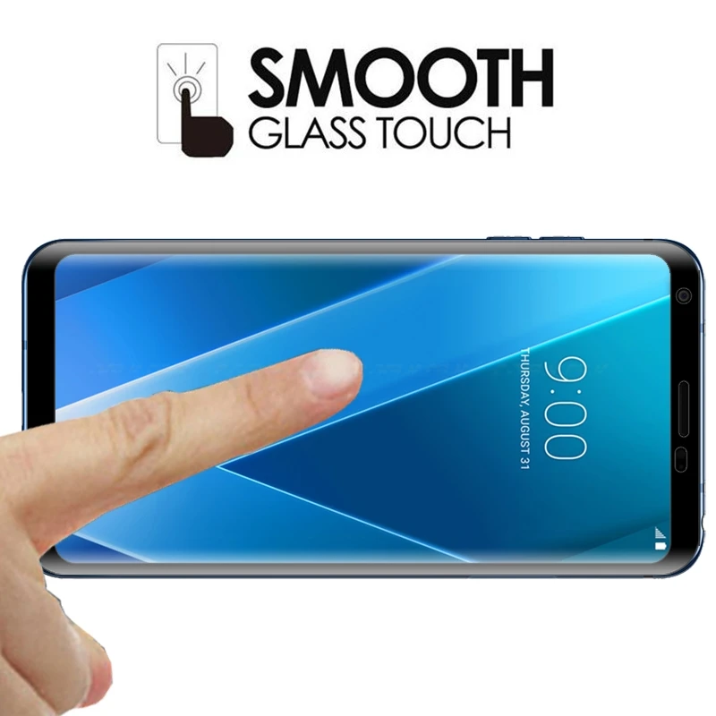 3D закругленные края закаленное стекло полное покрытие экрана протектор Защитная пленка для LG V30 V30S V35 V40 V50 V50S G8X G8 G7 Plus ThinQ