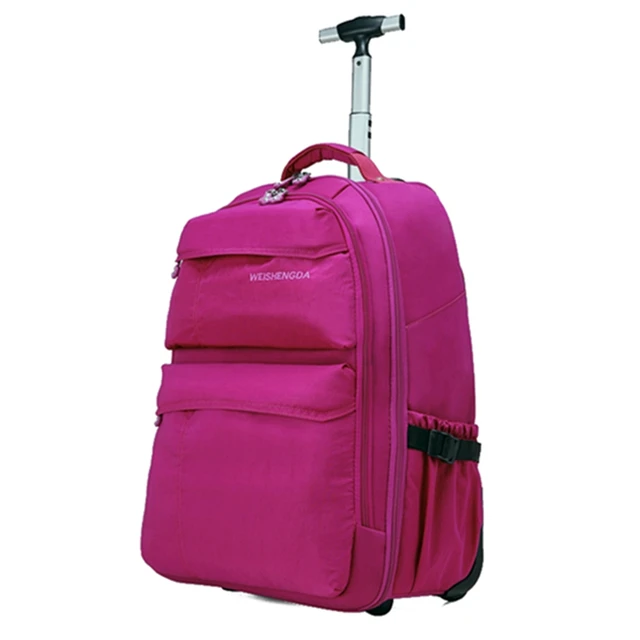 Wholesale!High quality nylon waterproof travel luggage bags on fixed