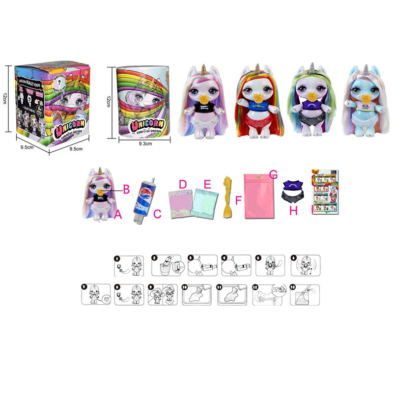 

New Poopsie Slime Surprise Unicorn-Rainbow Bright Star or Oopsie Starlight toys