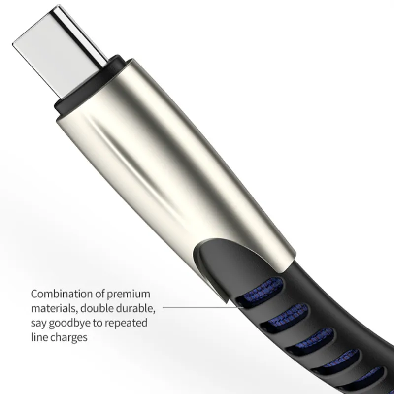 

Fast Charging USB Type C Cable for USB C Mobile Phone Cable Type C Cable for USB Type-C Devices For Nylon Braided Cord Popular