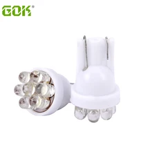 50 шт./лот 12 V автомобильный светодиодный синий белый t10 7 светодиодный лампы T10 светодиодный свет 168 194 501 W5W лампа Габаритные огни для чтения внутреннего освещения