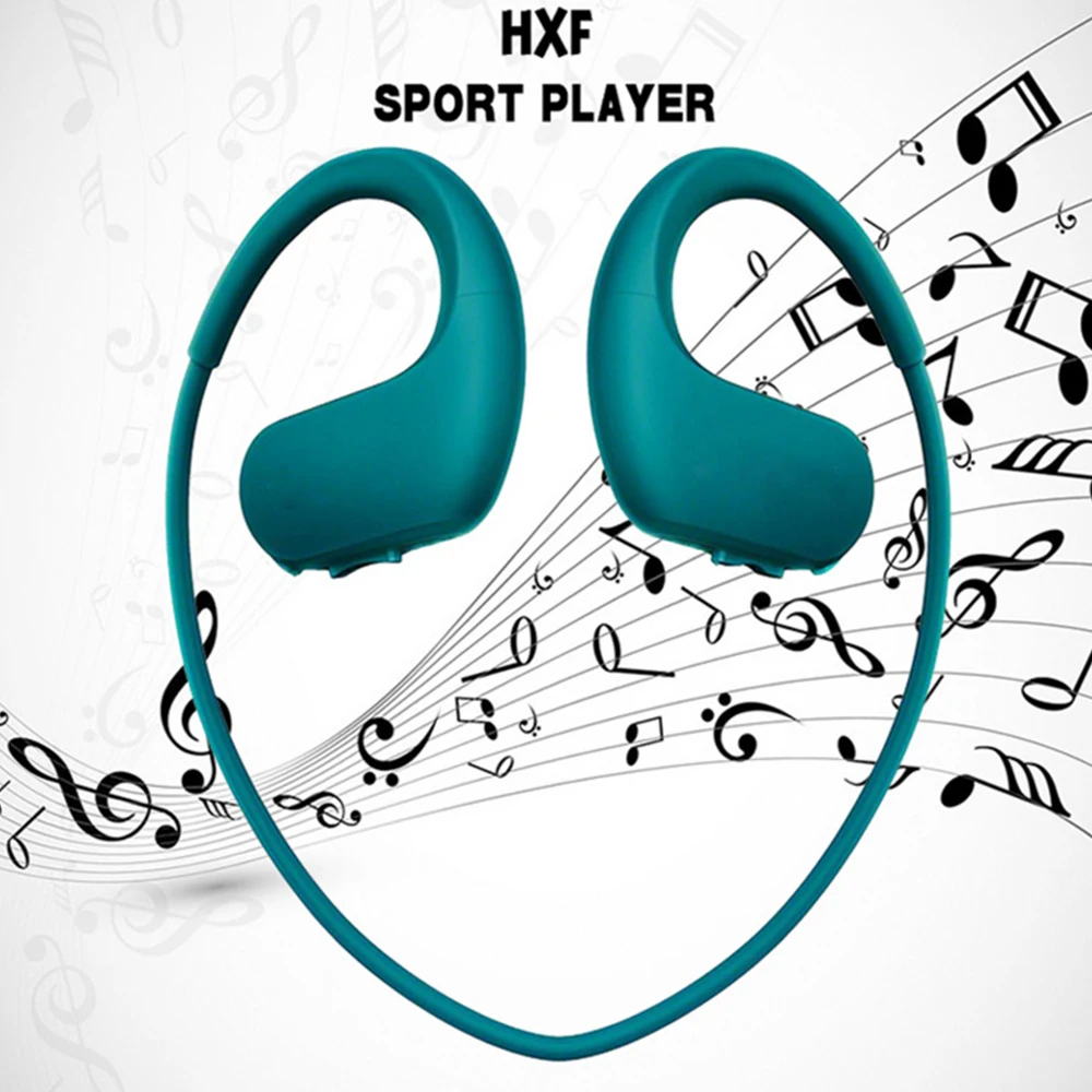 

Hangrui WS413 bluetooth Earphone Wireless Headphone Sport Running 4GB Music Player Headset With Mic for IOS Android Phone