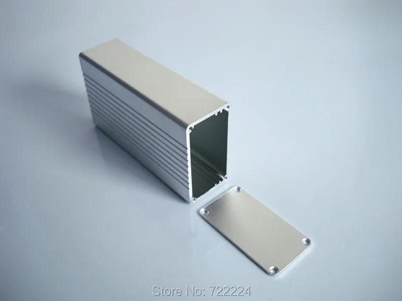 Корпус Интегрированный алюминиевый для Электророзетки 55*30*100 мм|box for|box for electronicboxes