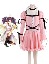 El diario de futuro uryuu minene rosa lolita dress cosplay