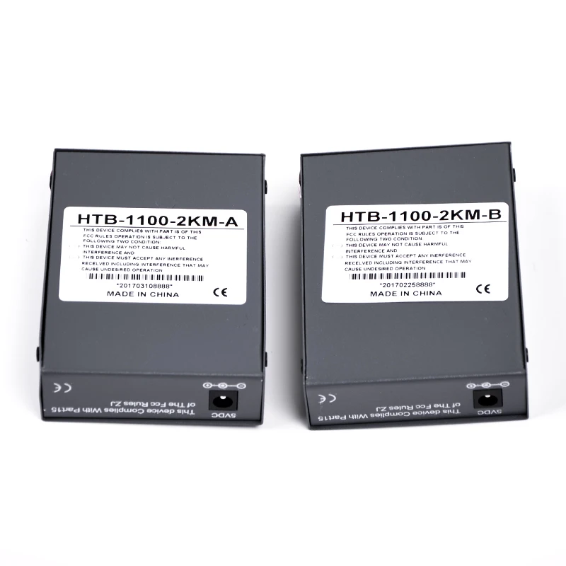 1 пара HTB 1100S волоконно оптический медиаконвертер 25 км SC 10/100 Мбит/с RJ45