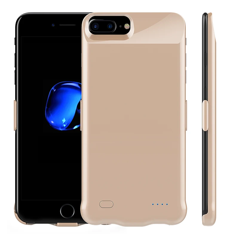 Портативный внешний аккумулятор зарядное устройство чехол для iphone 8plus 8 Plus