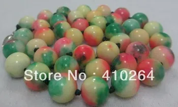 

$wholesale_jewelry_wig$ 18 INCHES FASHION BEAUTIFUL 3 COLOR NECKLACE 10MM