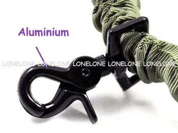 

Durable Rifle Gun 1 Point Sling CQB Elastic Bungee Snap Hook Nylon Lanyard Bungee one Point Slings