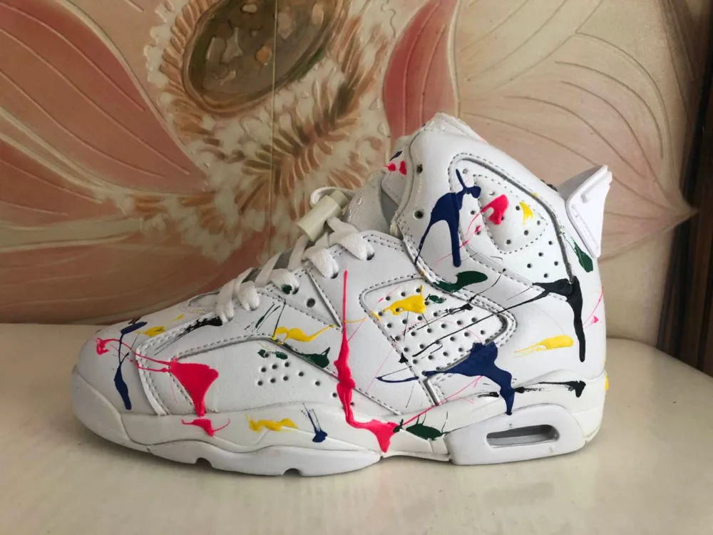 

2018 Jordan 6 men and women Basketball Shoes Sneaker Sport Shoes comprehensive Breathable Height Increasing 36-47