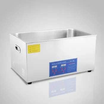 

Digital Stainless Ultrasonic Cleaner Ultra Sonic Bath Cleaning Tank Timer Heater[30L]