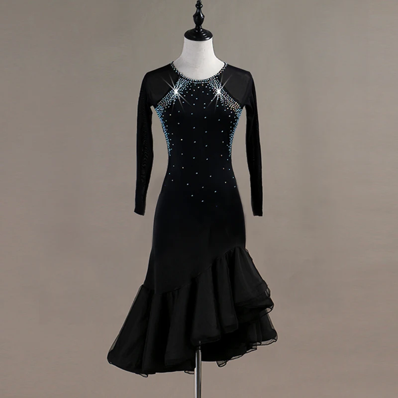 Buy latin dress Latin Dance Dresses For Women Black