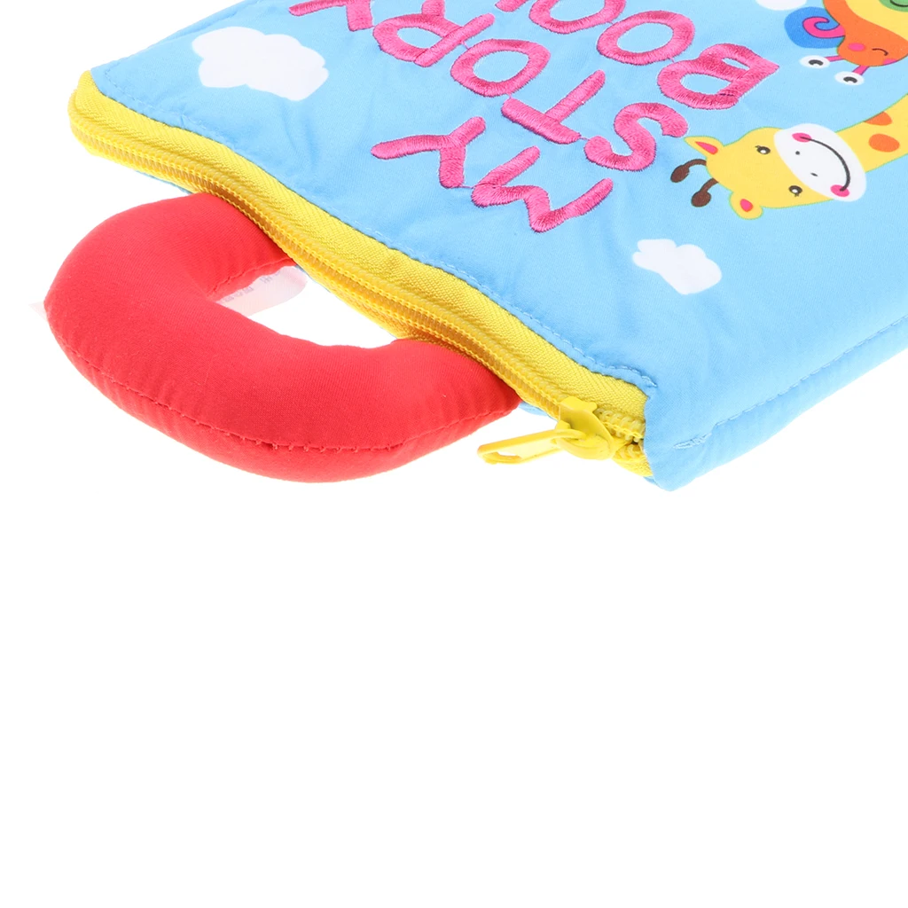 3D Cloth Books Baby Montessori Learn to Dress Early Basic Life Skills Toy Teaching Clocks Color Shapes Zip Snap Lace Tie Puzzle