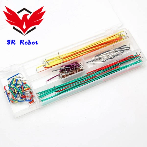140 Pieces U-Shape Breadboard Jumper Cable Wire Kit Solderless For Arduino Pi UK