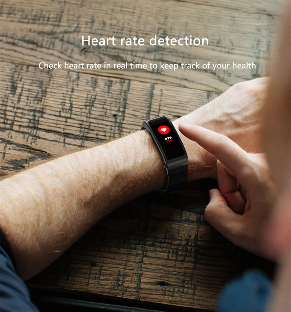 YKSO Pedometer Smart Bracelet with Bluetooth Earphone Fitness bracelet iY3 Plus Talk Band Heart Rate Monitor Smart Bracelet     (15)