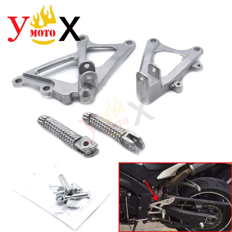 

Sport Bike Motorcycle Front Footpeg Foot peg Footrest Pedals W/ Bracket For Yamaha YZF-R1 R1 YZFR1 2009-2014 2010 2011 2012 2013