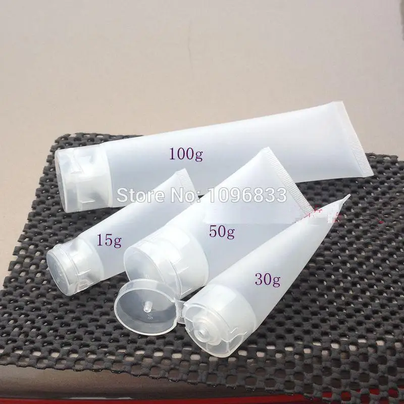 100ML Plastic Tube, Plastic Soft Bottle, Flip Cap Tube, Cosmetic Lotion