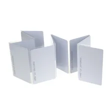 100 шт/RFID смарт-карта ID брелоков, 125 кГц TK4100 ID карты, система контроля доступа посещаемость времени(не копировать