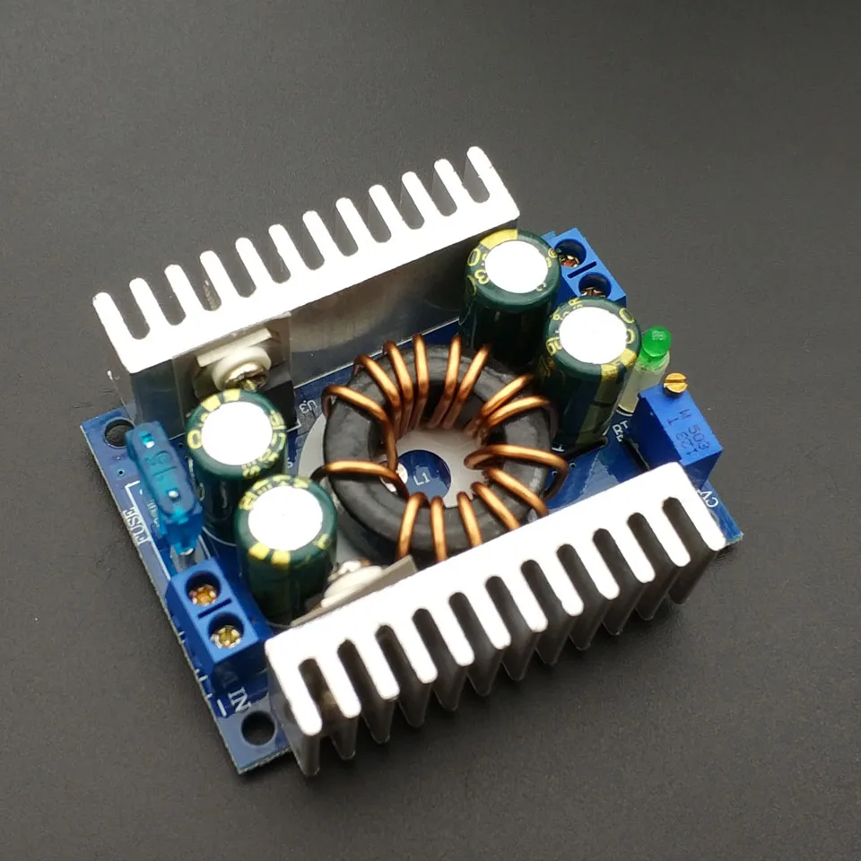 

150W Power Supply Module DC 10~32V To 10~46V 16A Adjustable Boost Converter DC 12V 24V Voltage Regulator/Adapter/Charger/Driver