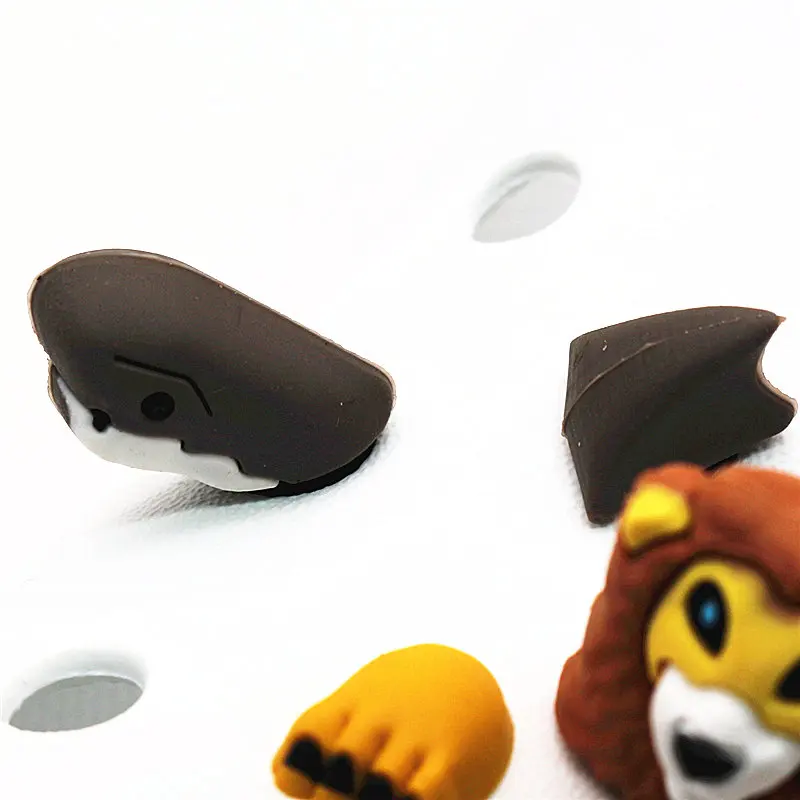 Novelty 3D Dragon Snake Garden Shoe Decoractions Cartoon Animals Style Croc Shoe Charm Accessories Give Your Child the Best Gift