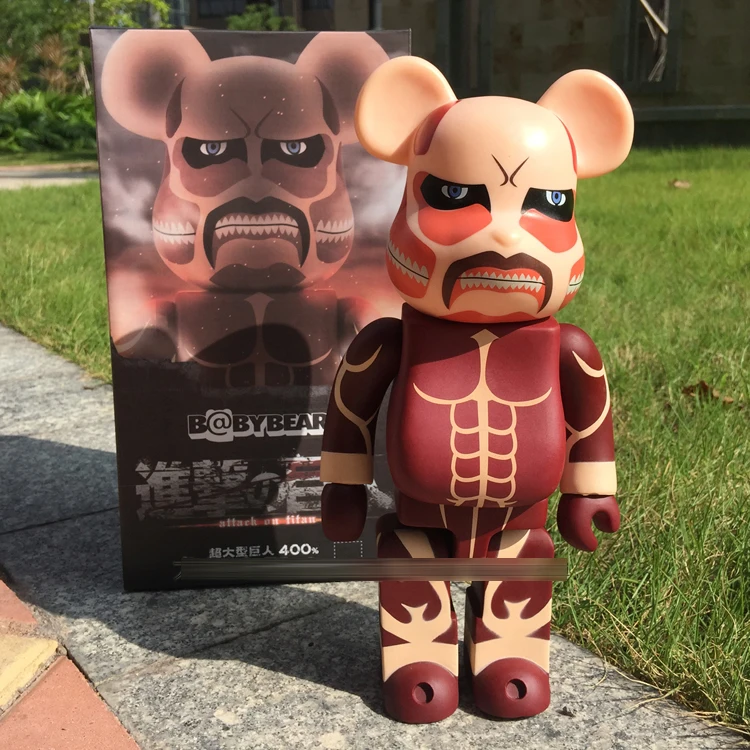 bearbrick attack on titan