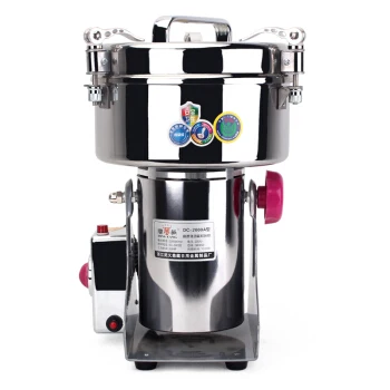 machine powdering grains grinder seasoning copper whole stainless motor commercial steel shipping