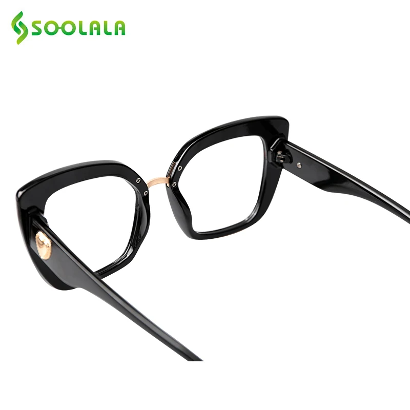 Billig SOOLALA Süße Katze Auge Platz Lesebrille mit Herz Arme Frauen Hyperopie Presbyopie Brillen + 1,0 1,25 1,5 1,75 zu 4,0