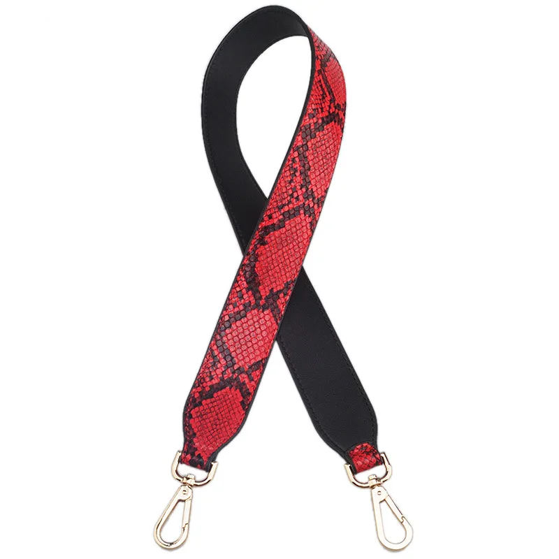 

Women Wide Straps Color Single Shoulder Bag Flower All-match Color Straps For Bags Accessories Handbag Straps Replacement