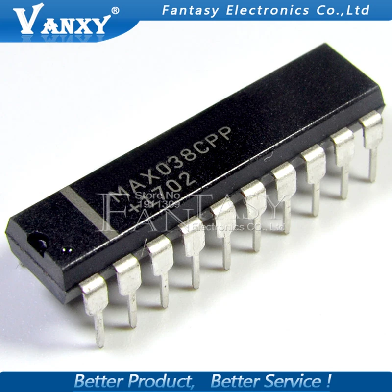 

1PCS MAX038CPP DIP20 MAX038 DIP Evaluation Kit new and original IC