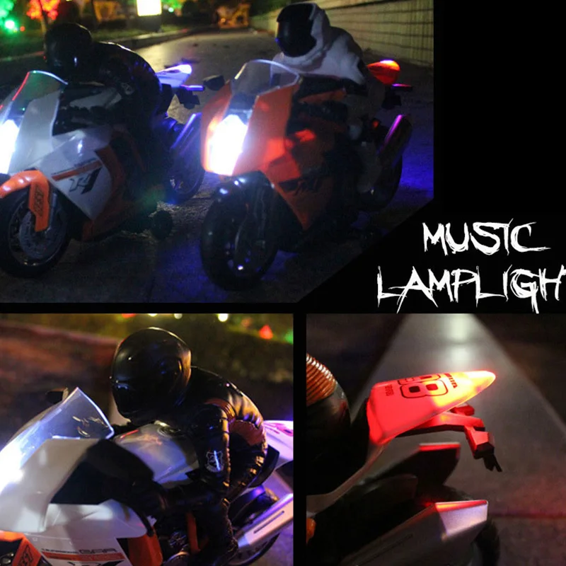 2.4Ghz Rc Motorcycle Stunt Drift Music Led Light Rc Motorbike Model Toys Remote Control Motor Toys For Children Gift 2.4Ghz Rc Motorcycle Stunt Drift Music Led Light Rc Motorbike Model Toys Remote Control Motor Toys For Children Gift