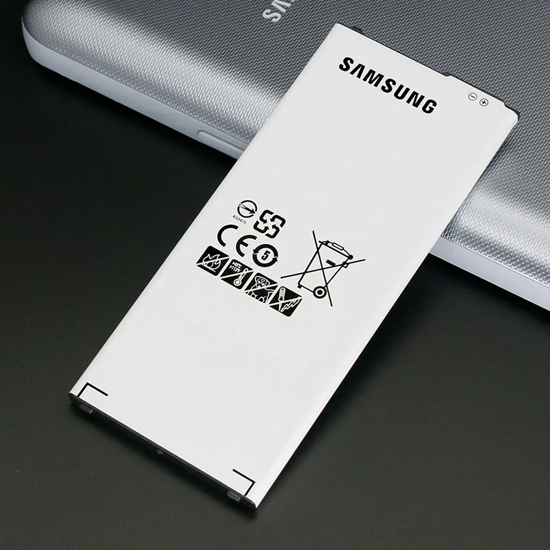 Оригинальная батарея samsung для samsung Galaxy A5 версия A510 A5 A510F A5100 A510Y/DS EB-BA510ABE 2900 мА-ч