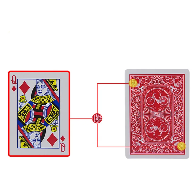 Magic Cards Marked Stripper Deck Playing Cards Poker Magic Tricks Close-up Street Magic Trick Kid Child Puzzle Toy G8277 2