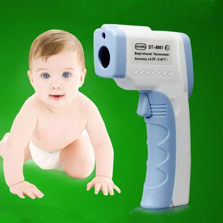 

2018 New Arrival Termometro Digital Corporal Silah Baby Thermometer Gaomu's Baby Electronic Infrared Thermometer Table Forehead