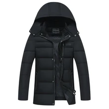 2017 Men’s Coats & Jackets Winter New Men Parkas Hot Sale Popular Warm and Comfortable Clothing Size S M-4XL Male Hooded Jacket