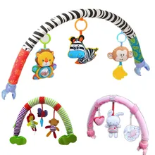 SOZZY Baby Hanging Toys Stroller Bed Crib For Tots Cots rattles seat plush Stroller Mobile Gifts animals Zebra Rattles 50% off