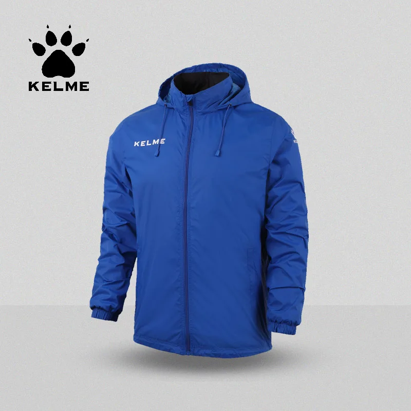 2017 Sports windbreaker men women autumn football training rain clother leisure windproof