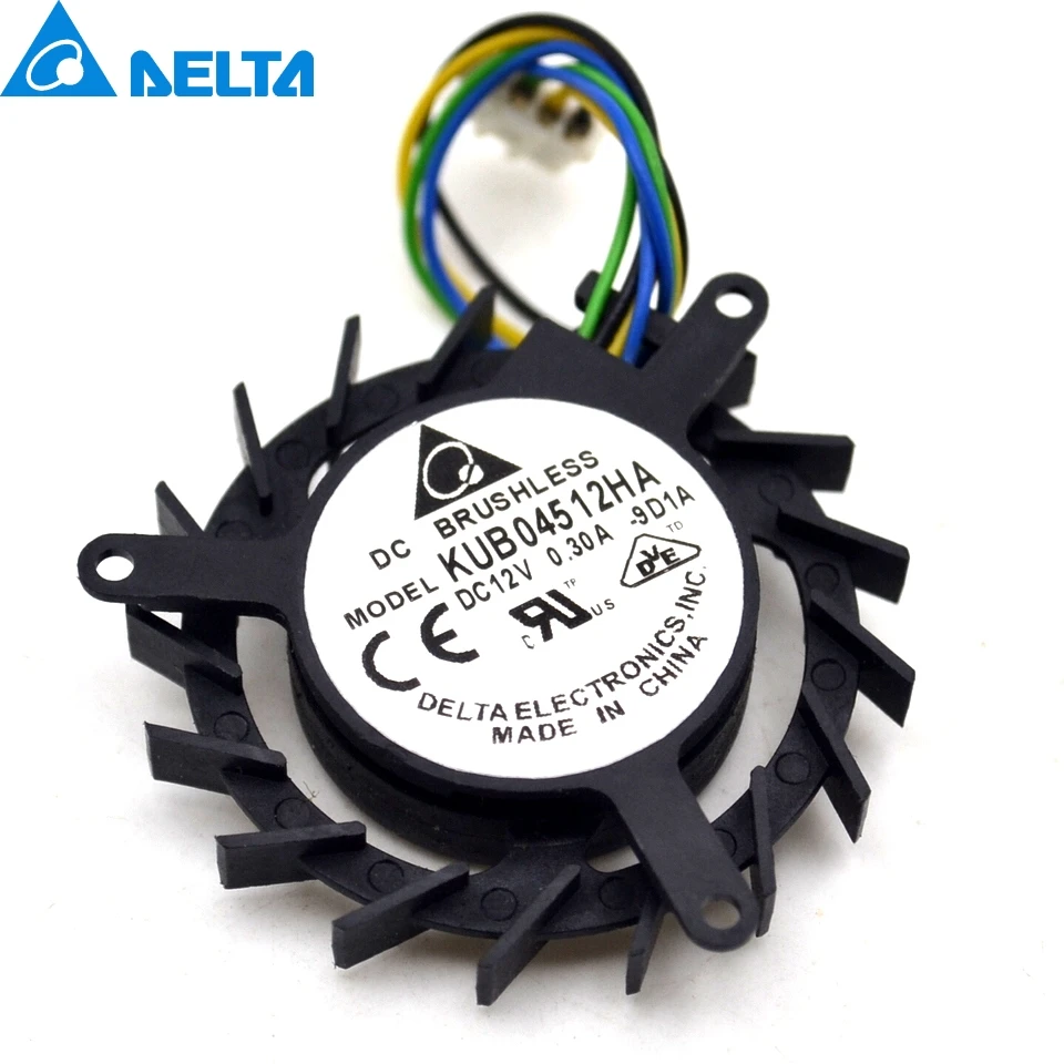 Video Card Free Shipping Kub04512ha 4510 4 Wire Pwm Speed Control 12v 0