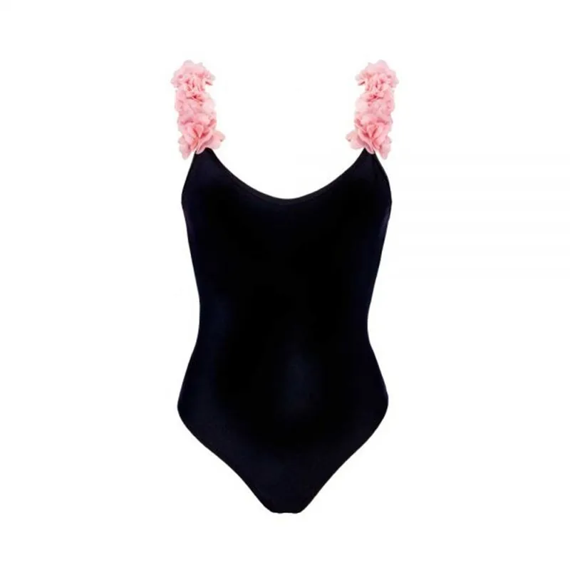 Купальные костюмы для мамы и дочки Детские костюмы для плавания для мамы и дочки одинаковые Семейные купальники для мамы и ребенка - Цвет: black
