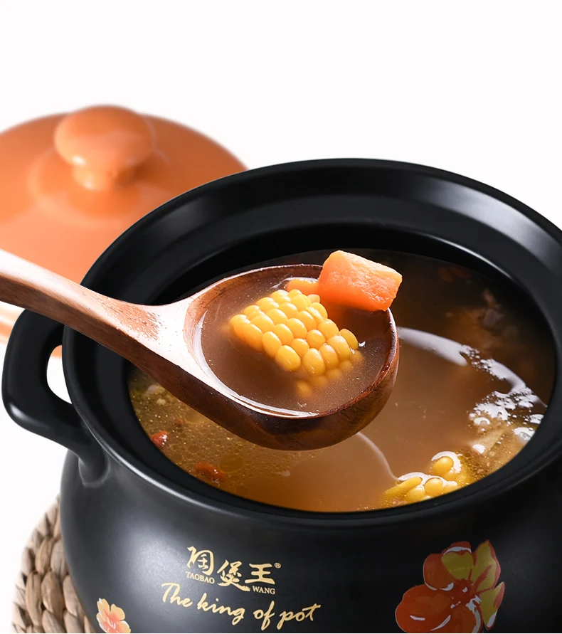 3л эмалированный керамический суп Pos цветная крышка кастрюля Cocotte Ceramique тушение керамический горшок для приготовления пищи