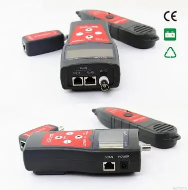 

Free Shipping! NOYAFA NF-300 Hot selling RJ45 RJ11 Cable Continuity Tester wire tracker for RJ45/ RJ11/USB /BNC cables